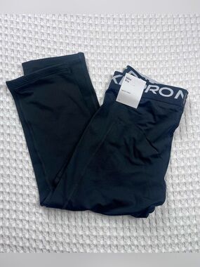 Nike Pro Dri-FIT Boys 3/4 Training Tights Black Youth L NWT